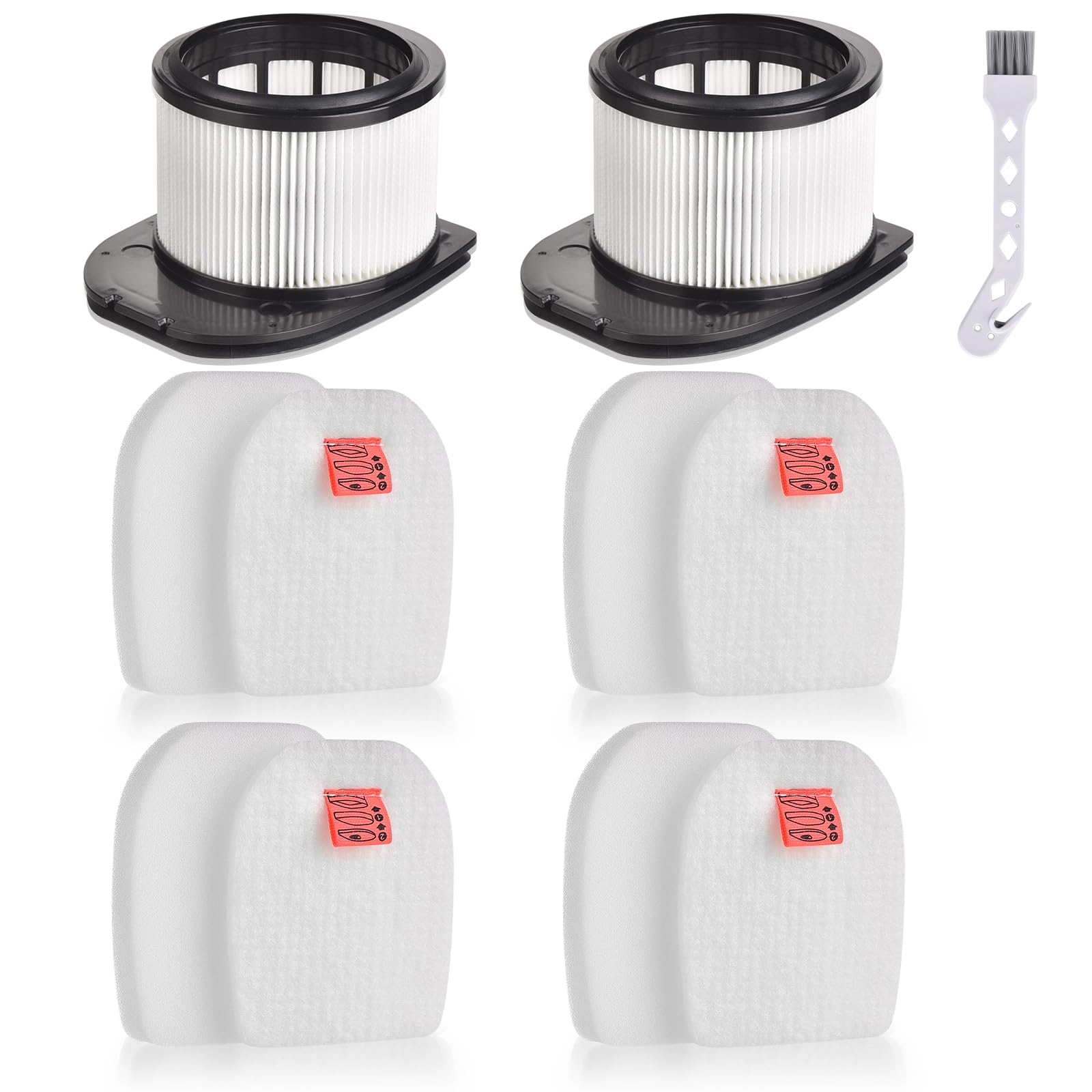 Leadaybetter IZ400/IZ420 Filters for Shark Stratos Anti Hair Wrap Plus Pet Pro Cordless Stick Vacuum Cleaner IZ400 IZ420 IZ400UK IZ400UKT IZ420UKT