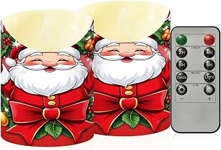 JSTEL Flameless Candles with Remote Control and Timer