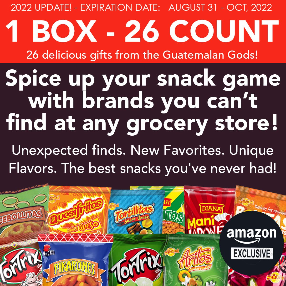 Buy Rare International Snack Box Guatemala + FREE Surprise