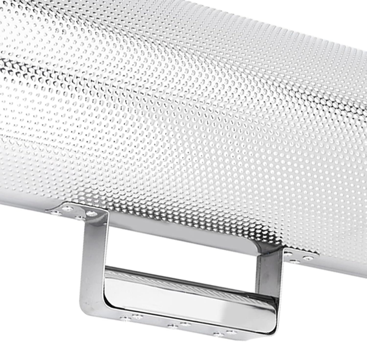 Metal Guiro Percussion Instrument, Stainless Steel 5 x 12.8 Inch with Scraper - Durable Solid Body, Bright Raspy Sound, Portable Music Accessory