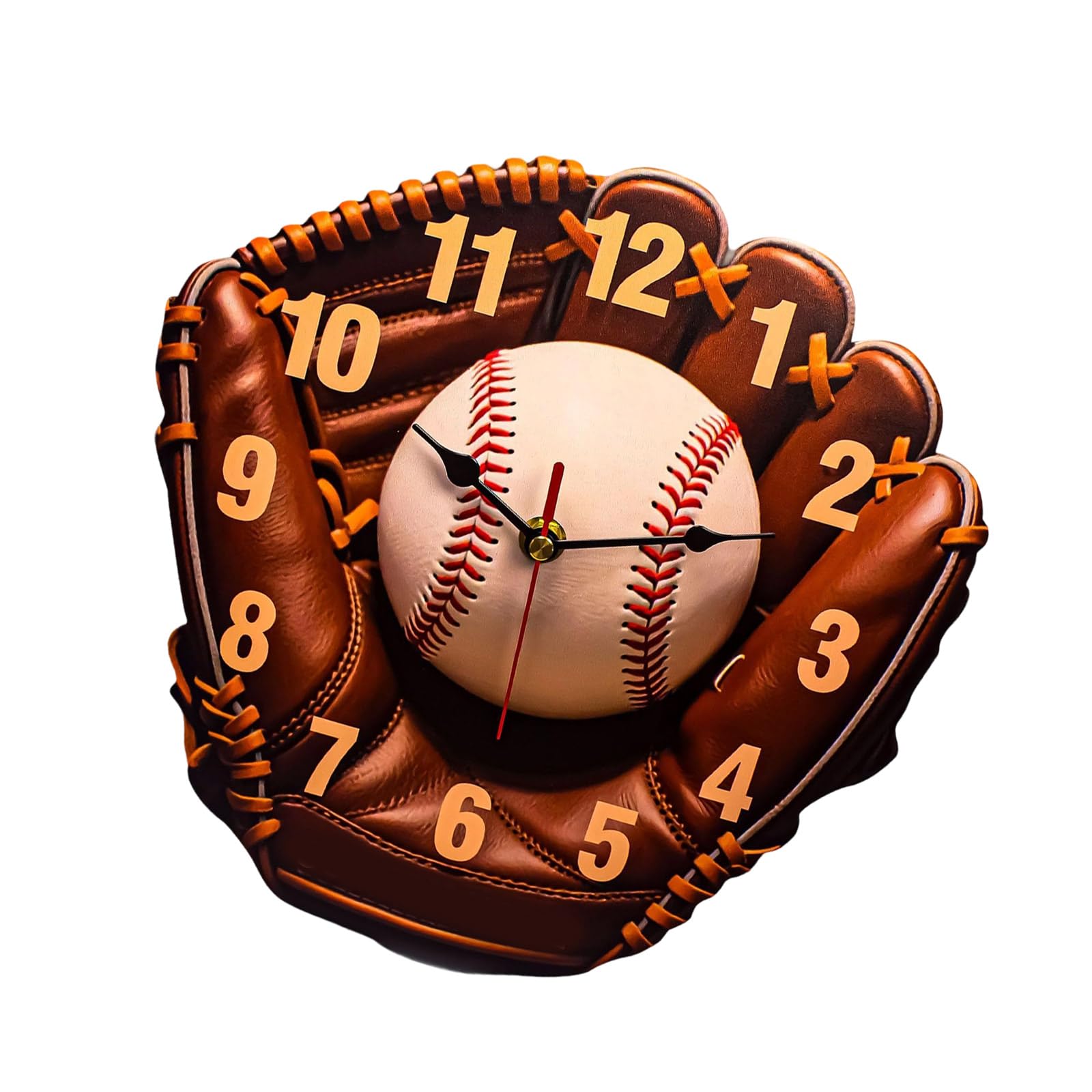 HDOYTXXM Silents None Ticking Wall Clocks Battery Operated, Decorative Clock for Bathroom Kitchen Living Room Decorative Clock Battery Operated Clocks