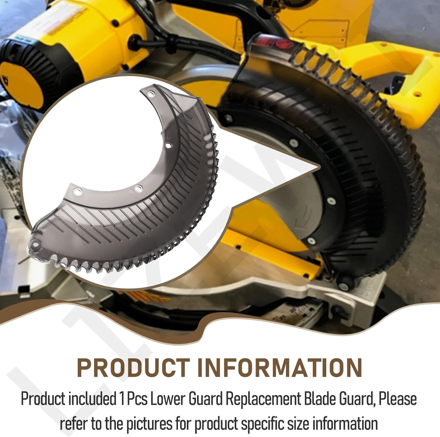 N027988 Lower Guard Assembly Replacement for DeWalt Miter Saws – Fits Model DHS716, DWS780, DWS782, DHS790, DWS779