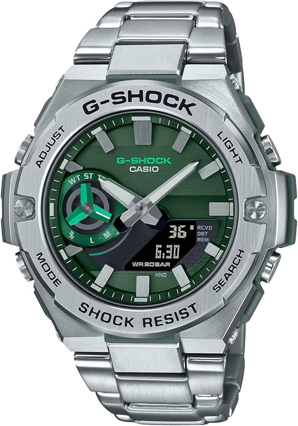 Amazon Com Casio G Shock G Steel Gst B500 Series Men S Metal Band Shipped From Japan Released In April 22 Gst B500ad 3ajf Clothing Shoes Jewelry