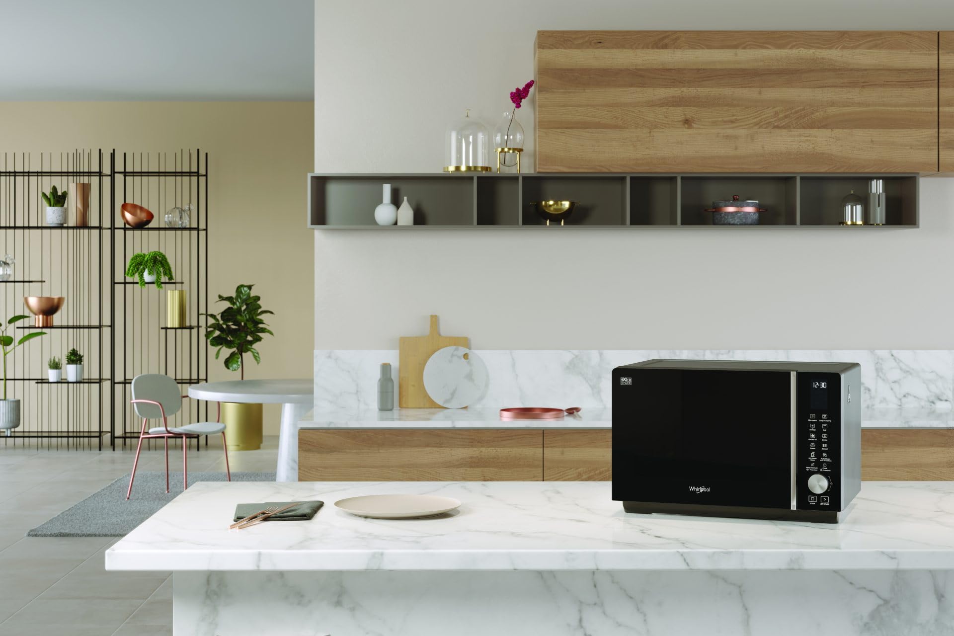 Forno Microonde Combinato Whirlpool 25L 800W - Con Vapore, Grill E Tecnologia 6° Senso - Foto 9