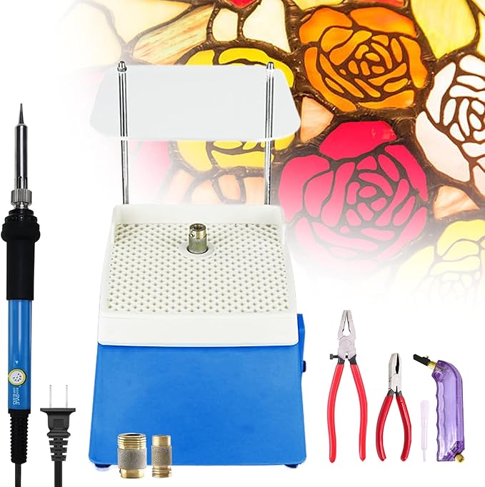 json2xml Stained Glass Grinder Set, Beginner DIY Crafting Starter Kit