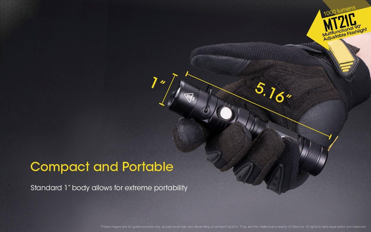 Nitecore MT21C Multifunctional Adjustable Flashlight Photo