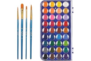 Vibrant Watercolor Paint Set for Creative Expression