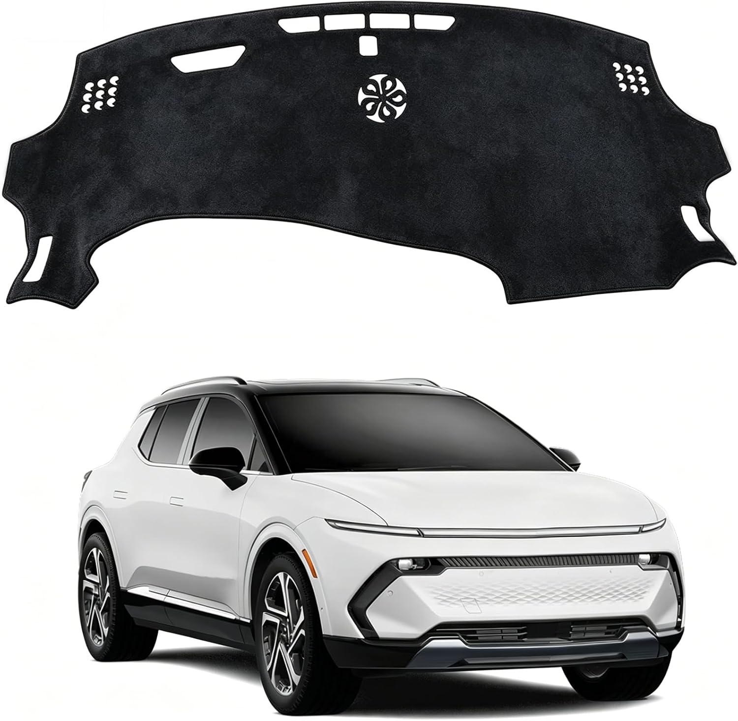 Dash Cover Compatible with Honda Odyssey 2018-2026 Minivan Dashboard Cover Mat (with HUD) Non-Slip Pad Carpet Sunshield Protector with HUD Accessories Custom Fit for Honda Odyssey
