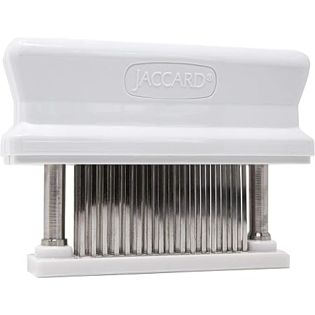 Jaccard 48-Blade Meat Tenderizer, Original Super 3 Meat Tenderizer, 1.50 x 4.00 x 5.75 Inches, White