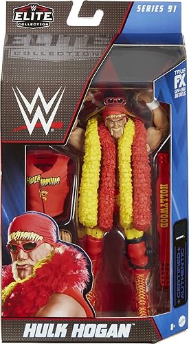 Miniatura 5 de WWE Elite Collection - Figura de acción Hulk Hogan de 6 pulgadas, coleccionable para fanáticos de WWE a partir de 8 años