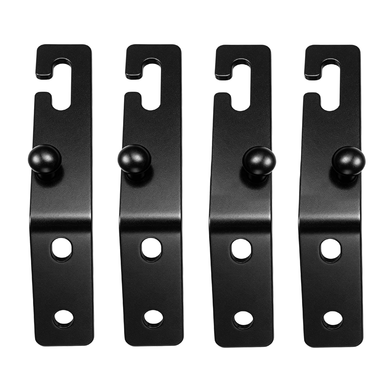 Vankey Stainless Steel Kamado Joe Classic Series Grill Shelves Brackets, Heavy Duty, Set of 4, No Nut Spacer