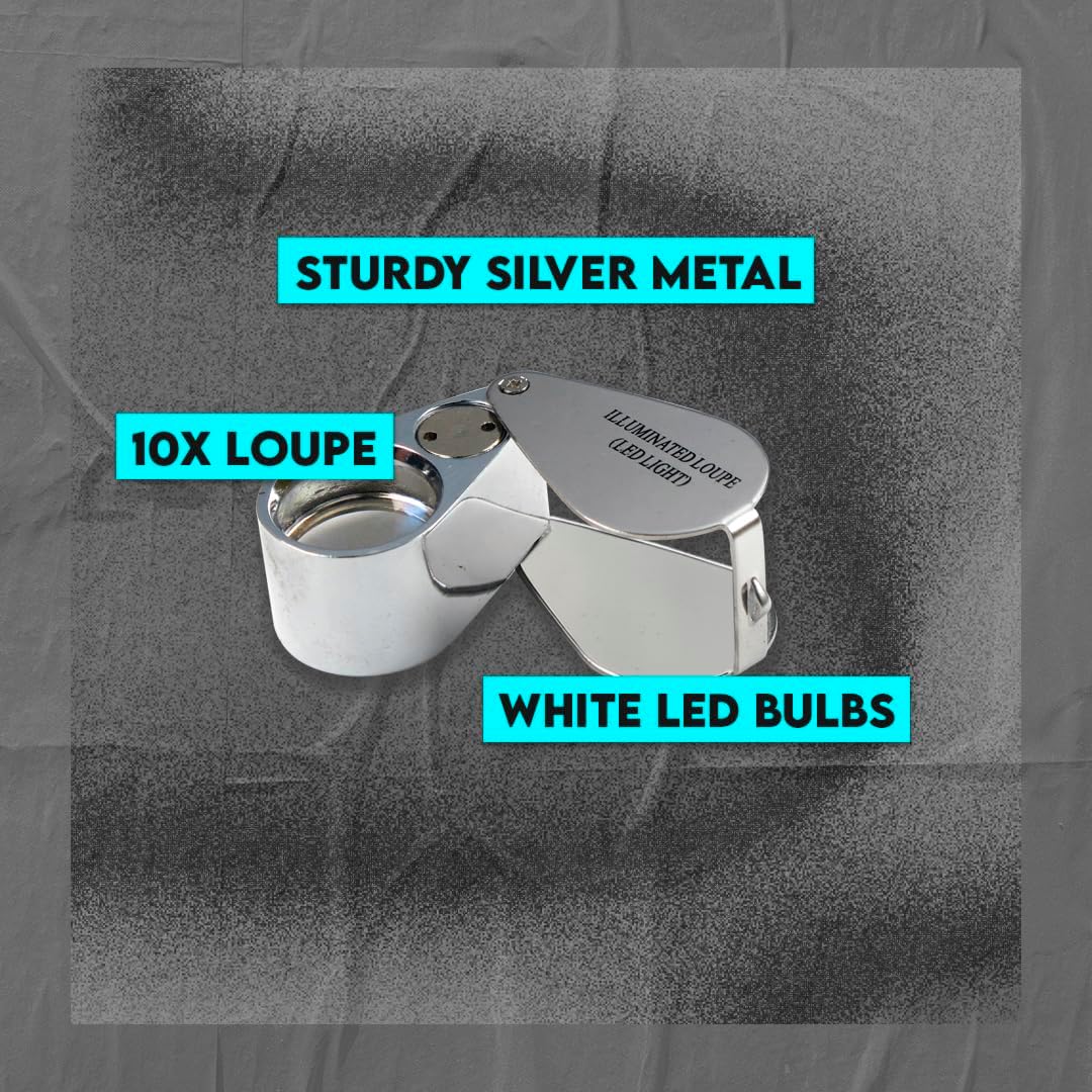 10X Magnifying Loupe with LED Light - Image 10