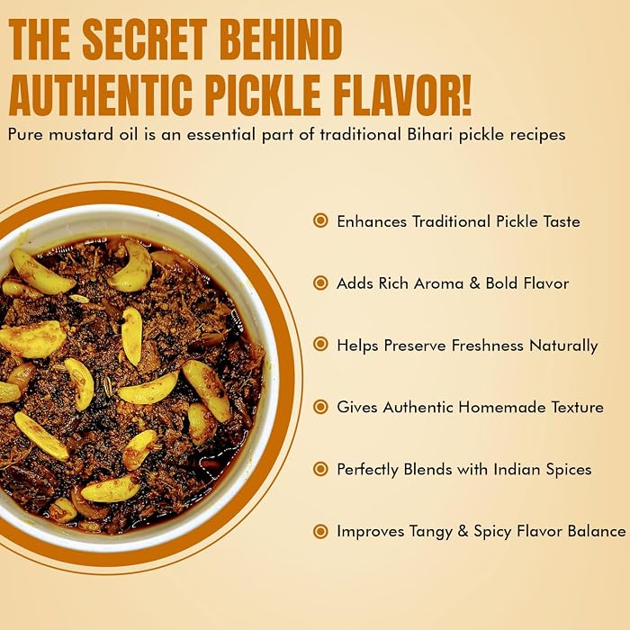 Ginger, Garlic & Chilli Pickle — Adrak Lehsun Mirch Achar — image 6 of 7