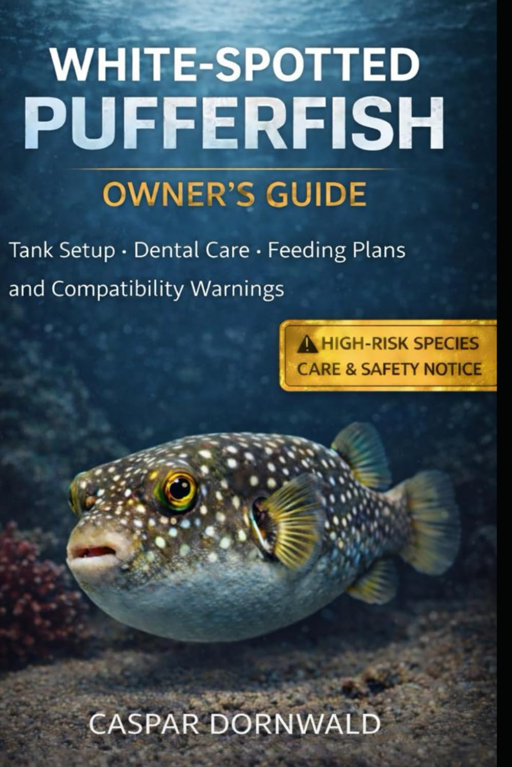 WHITE-SPOTTED PUFFERFISH OWNER’S GUIDE: Tank Setup, Dental Care, Feeding Plans, and Compatibility Warnings