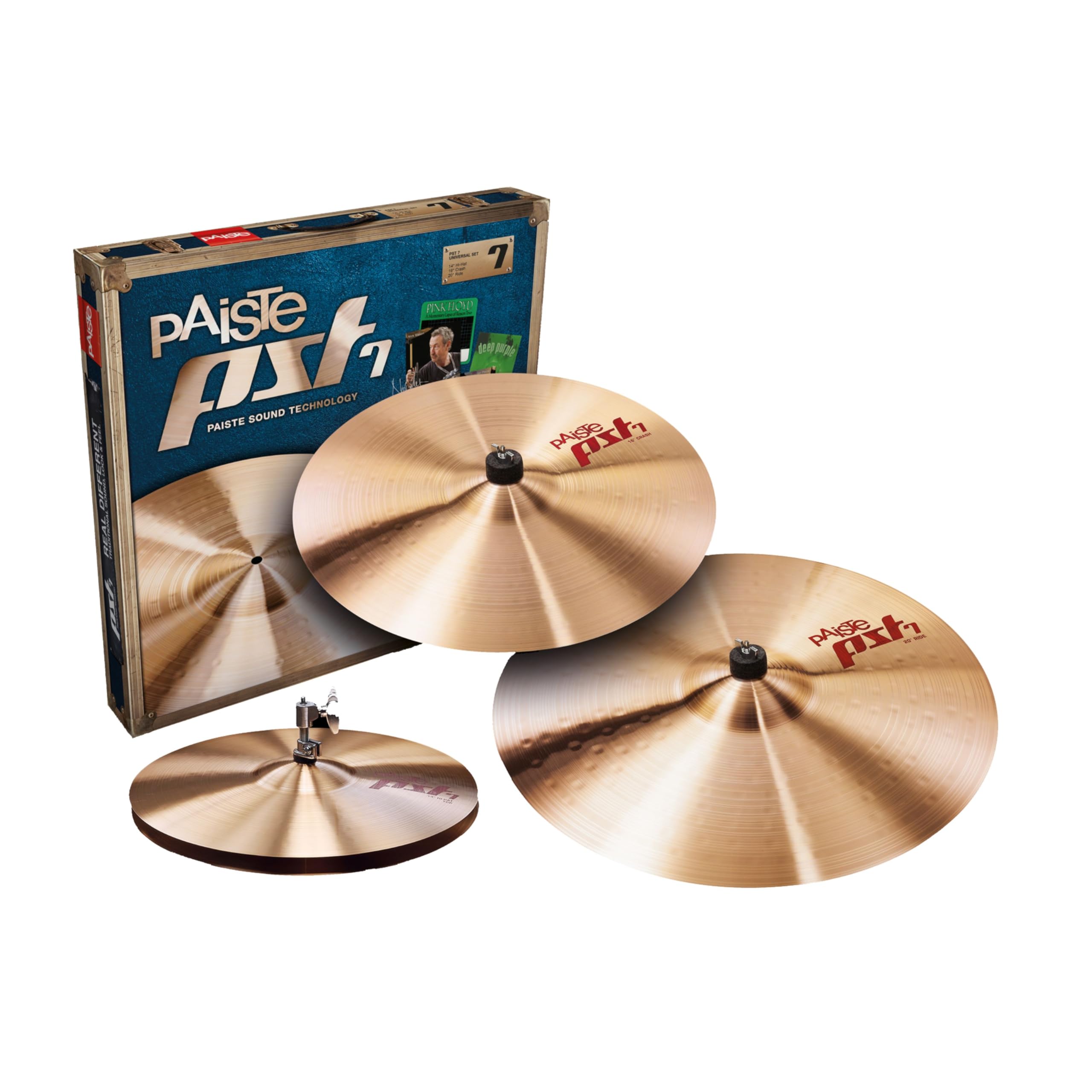 Amazon.com: Paiste PST 7 Universal Cymbal Set : Musical Instruments