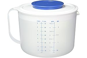 Norpro Measuring Jug with Measures - 8 Cup Plastic Measuring Cup