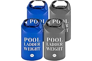 Premium 4-Pack 500D PVC Swimming Pool Ladder Weights