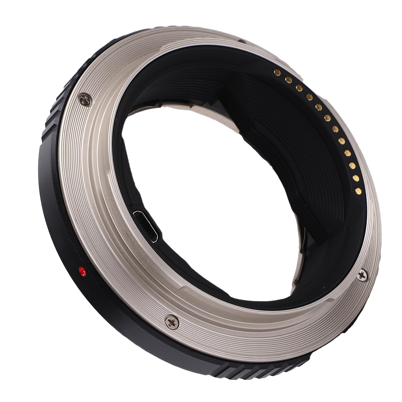 Tosuny Adattatore Obiettivo EF per GFX II, Autofocus, Lega di Alluminio | Lens Mount Adapter Converter, Fit for GFX100 GFX 50 50s 50R GFX100S II, with Electronic Contacts