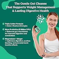 Vista 3 de ColonBroom GLP-1 Suplemento de control de peso (60 unidades) y limpieza de colon y limpieza de desintoxicación de 15 días para controlar