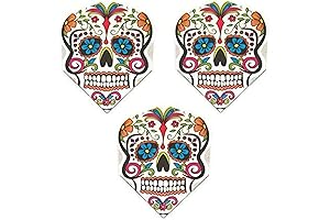 Harrows Quadro Sugar Skull Dart Flights