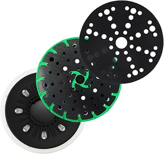 202463 Hard Sanding Pad with Protection Pad, for Festool RO 150 FEQ Sander, Replacement Pad for Festool Rotex 150 Pad, 6 Inch