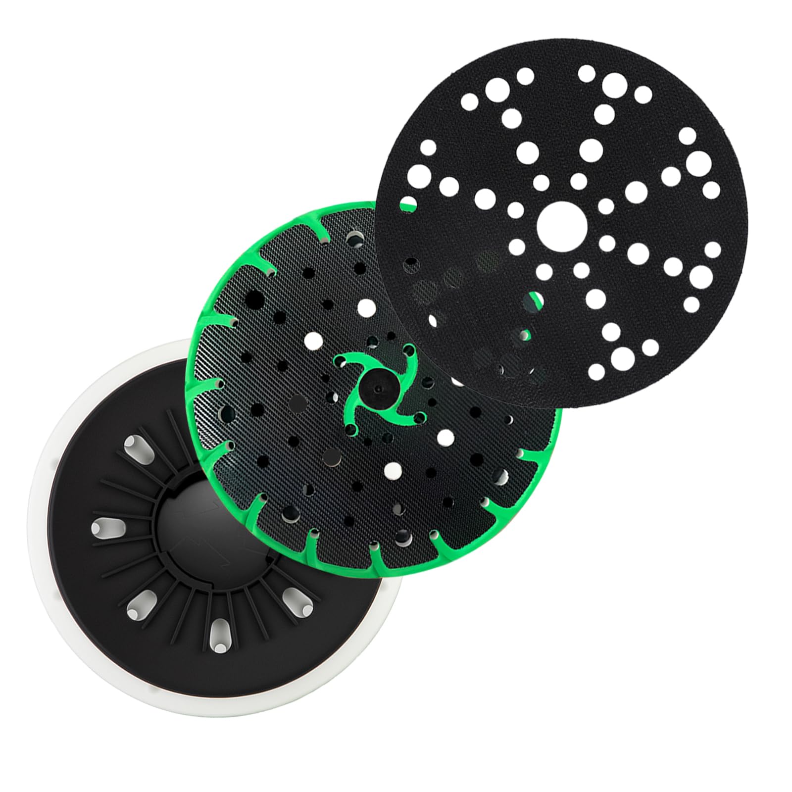 Photo 1 of 202463 Hard Sanding Pad with Protection Pad, for Festool RO 150 FEQ Sander, Replacement Pad for Festool Rotex 150 Pad, 6 Inch