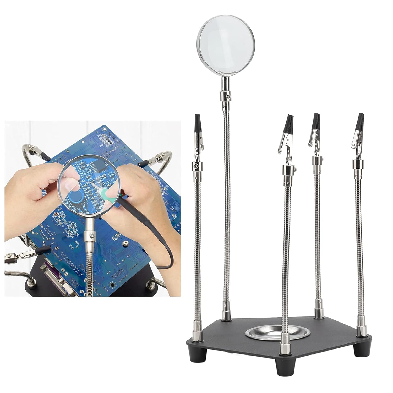 Soldering Holder Solder Fixture Third Hand Soldering Tool PCB Holder