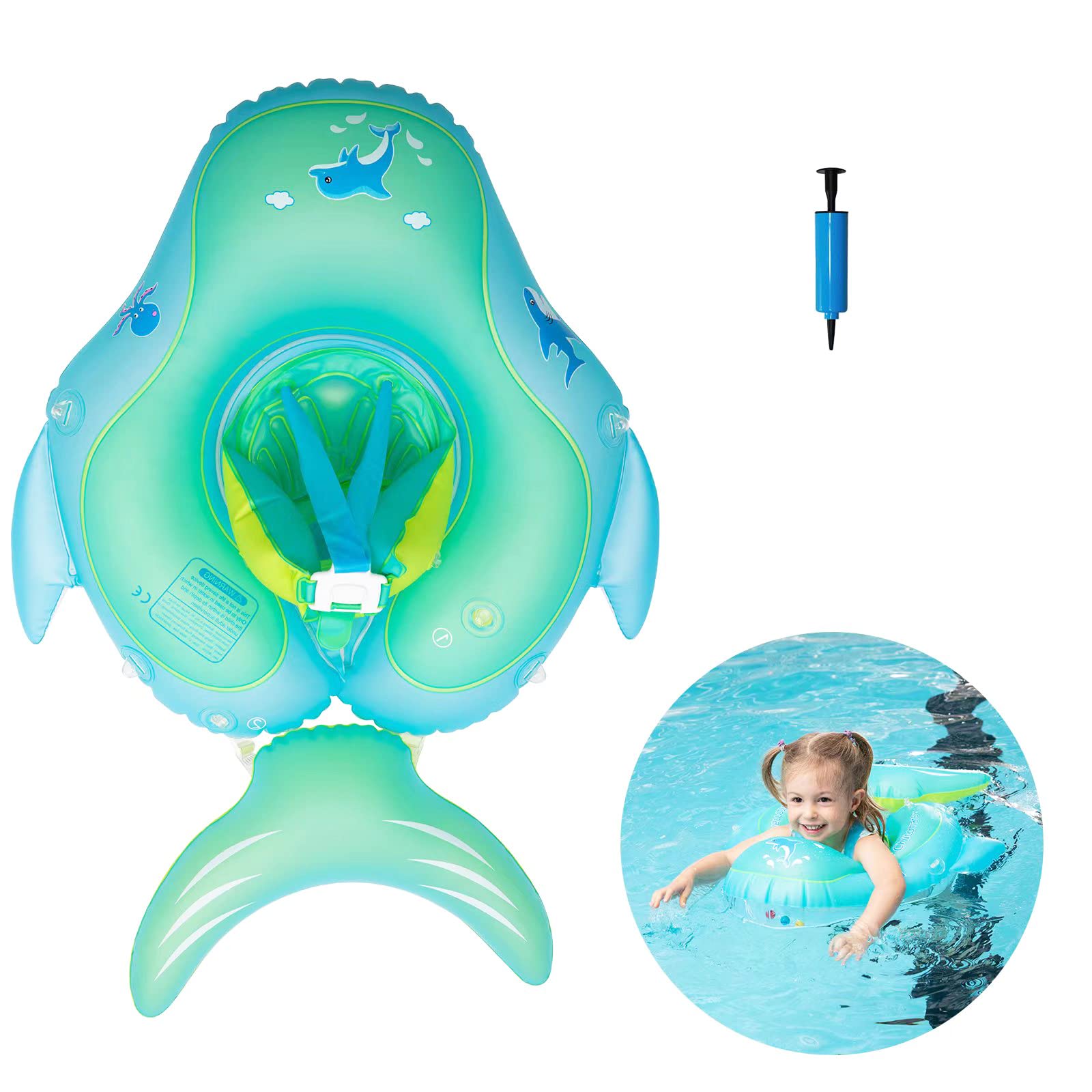 Buen Don Flotadores para Bebes, Flotadores Bebes Inflable Flotador, Flotador de Natación para Bebés