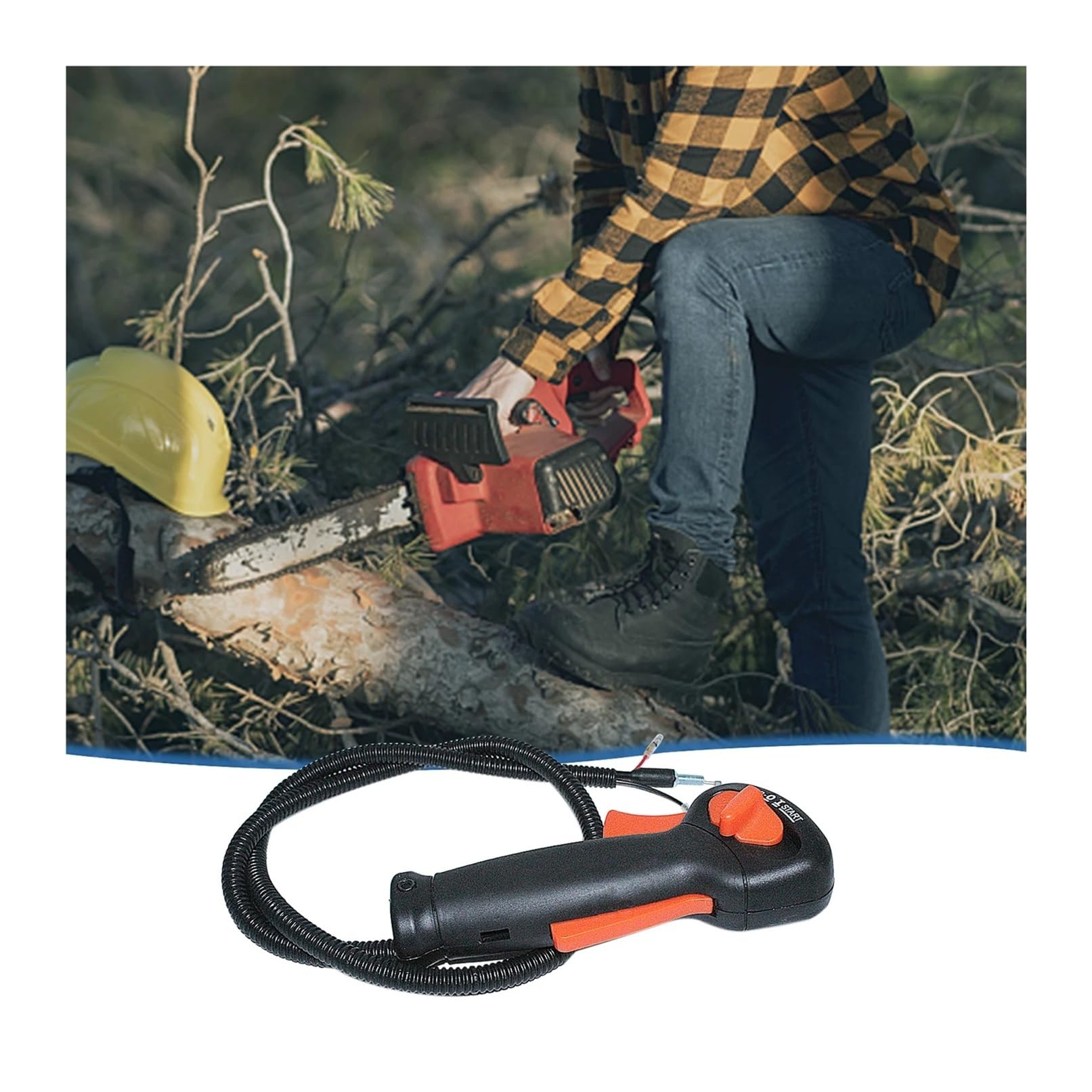 Przełącznik linki przepustnicy na kierownicę pasujący do podkaszarki Sth-iL FS120 FS200 FS250 FS120R FS200R FS250R FS350 BT121 SP200 Trimmer