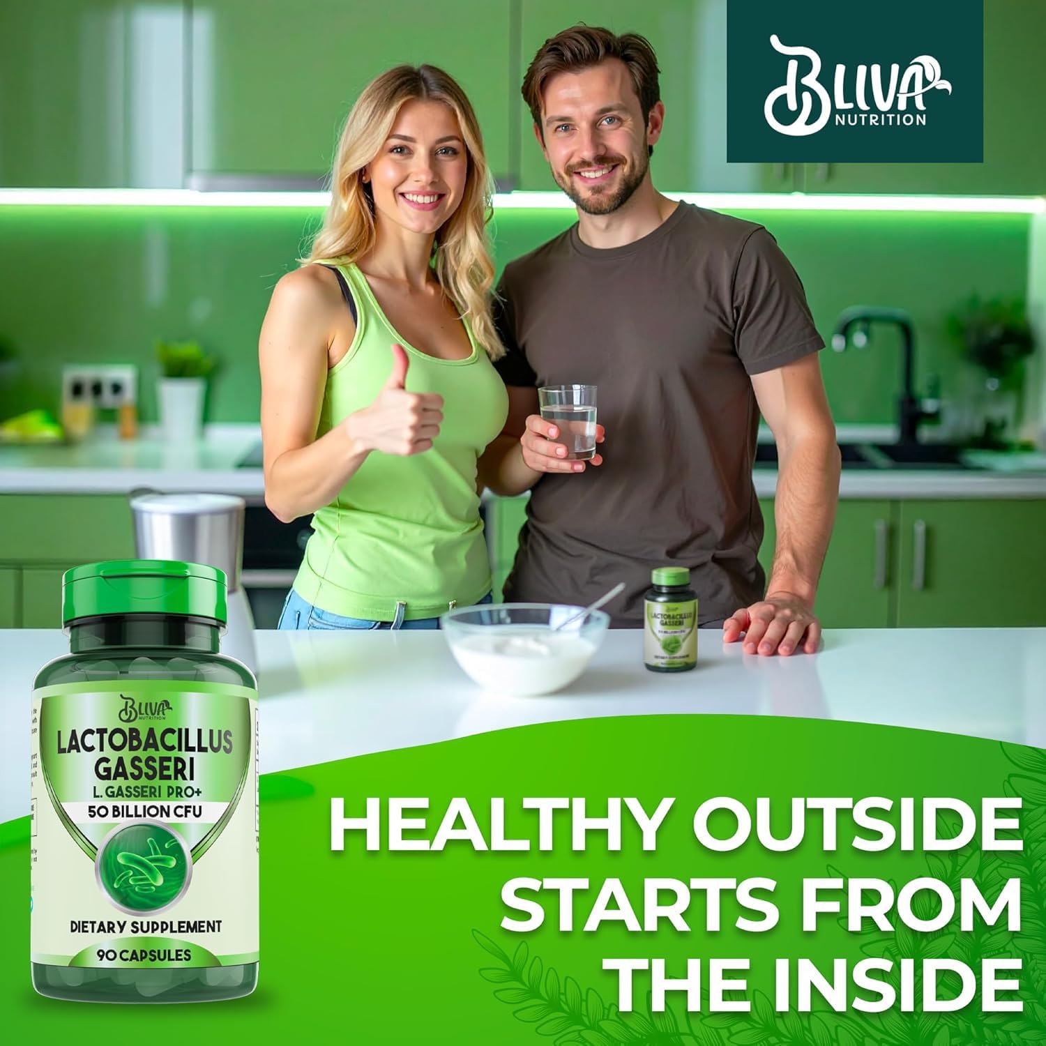 BLIVA Lactobacillus Gasseri Capsules – L Gasseri - 50 Billion CFU per Serving - Highest CFU Count L. Gasseri Supplement - 90 Capsules - Image 7