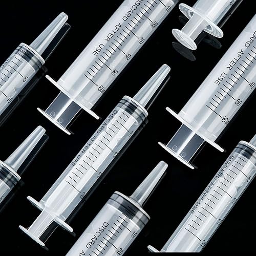 Miniatura 12 de Boao Paquete de 10 jeringas de plástico de medición líquidas, sin aguja, para resina epoxi, manualidades, laboratorios científicos, alimentación