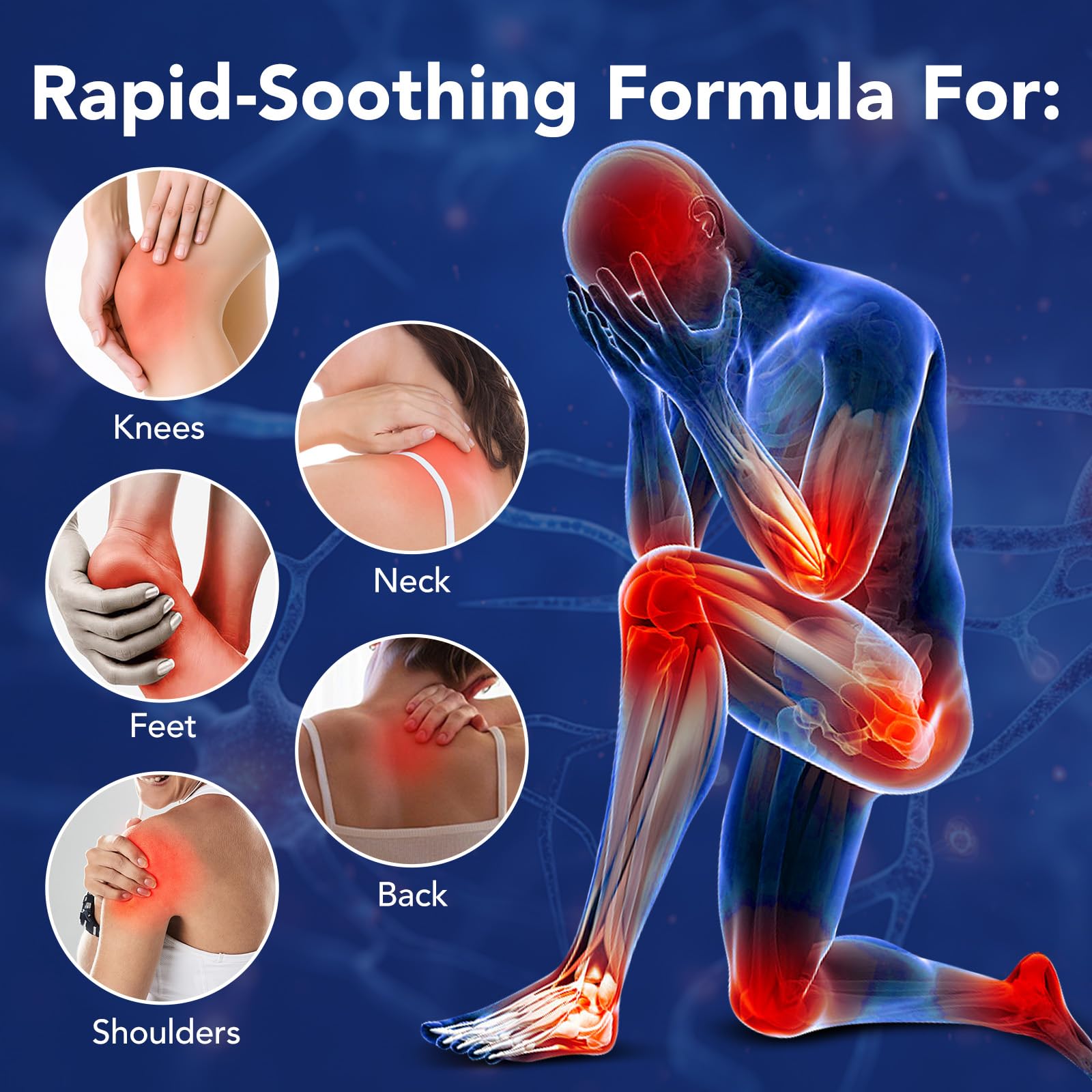 Extra Strength Neuropathy Relief Cream - Relief for Feet Hands Legs Toes Back - Extra Strength Neuropathy Cream for Discomfort- Rosemary, Vitamin E, Ginger, Aloe Vera and Shea Butter - 4.23 oz (1) — Amazon image 7