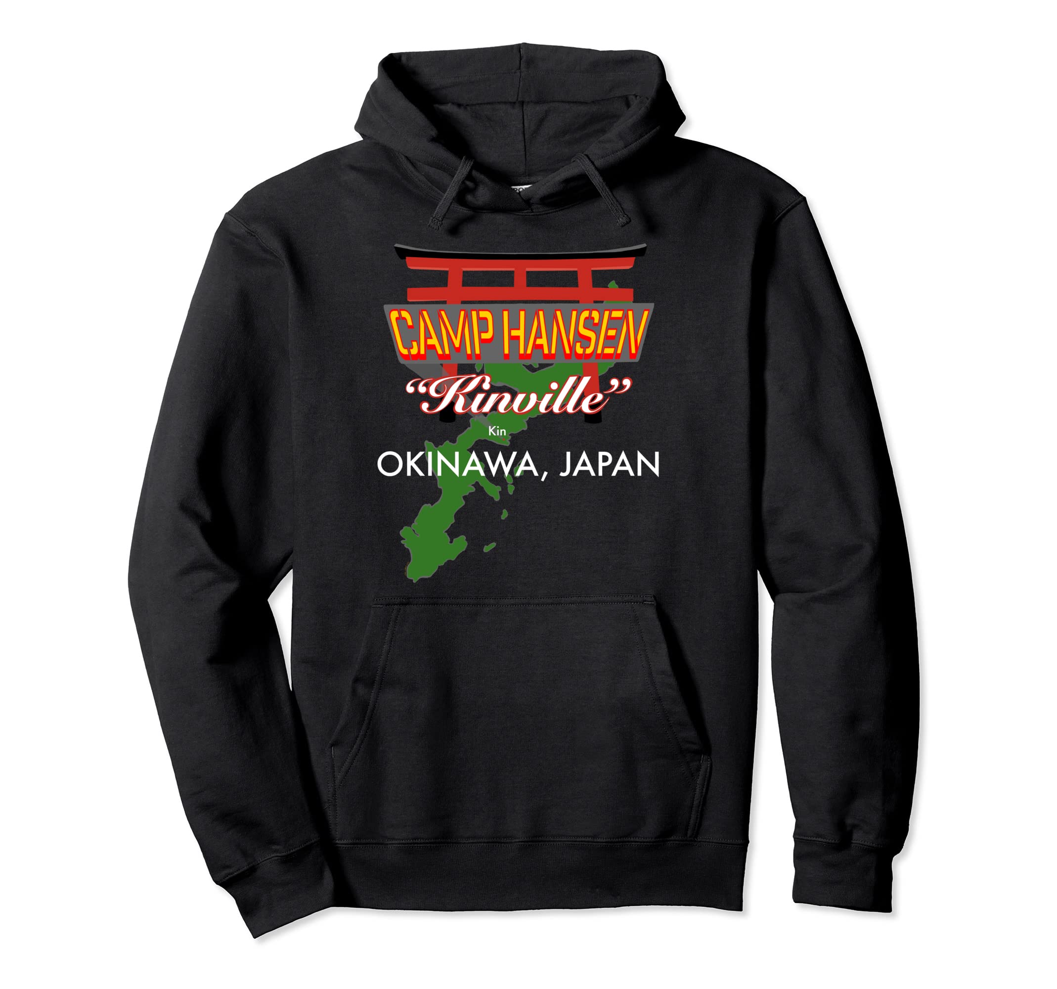 Camp Hansen, Kinville, Okinawa, Japan Pullover Hoodie