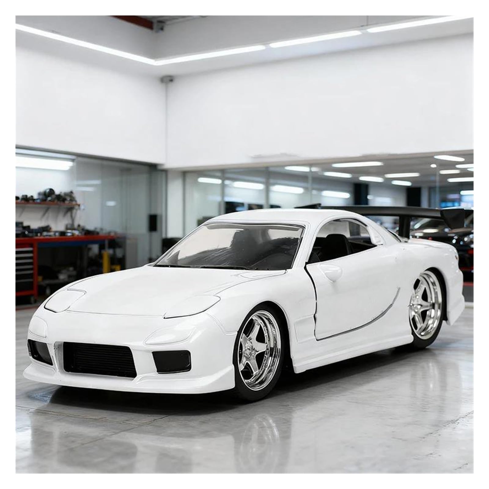 BANKOTO Diecast Car For Mazda RX7 1993 Diecast Model Car Collectible