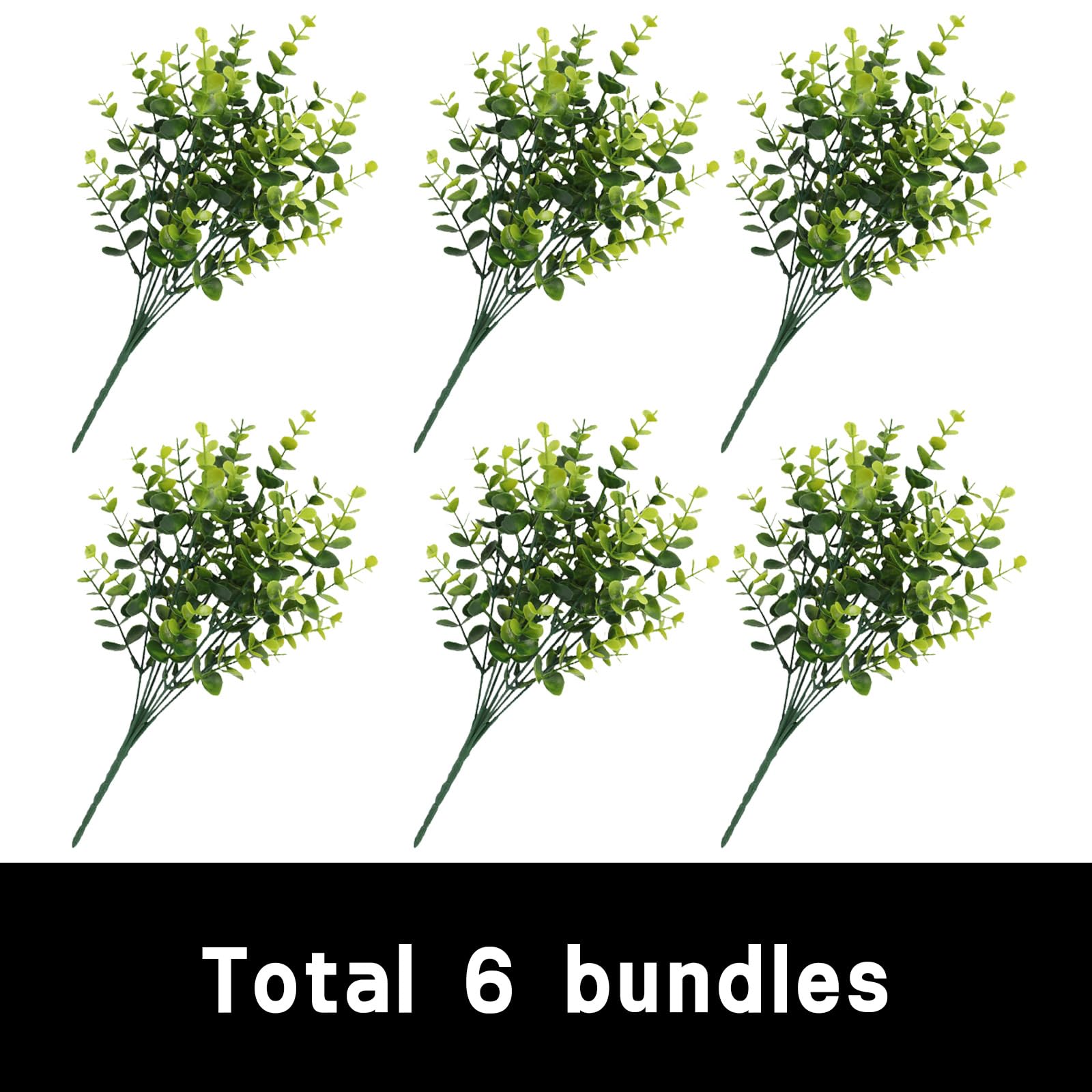 astylishome Artificial Plants Indoor for Shelves Fake Mini Faux Plant for Room Decor Home Kitchen Garden Office Indoor and Outdoor Decoration 2710 - Image 2