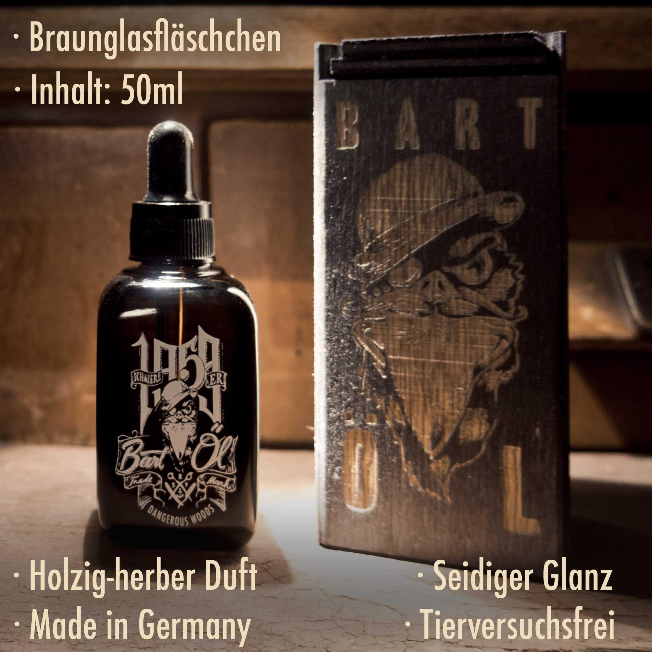 Rumble59 - Schmiere - Bartöl Dangerous Woods, 50ml