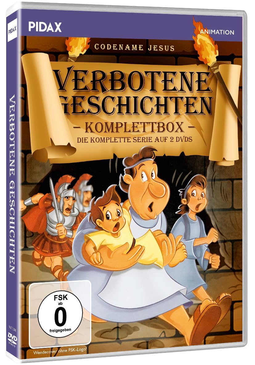 Verbotene Geschichten (Codename Jesus) - Ostergeschichten + Weihnachtswunder für Kinder und Erwachsene Abenteurer - Ostern Komplettbox mit 13 lehrreichen Episoden