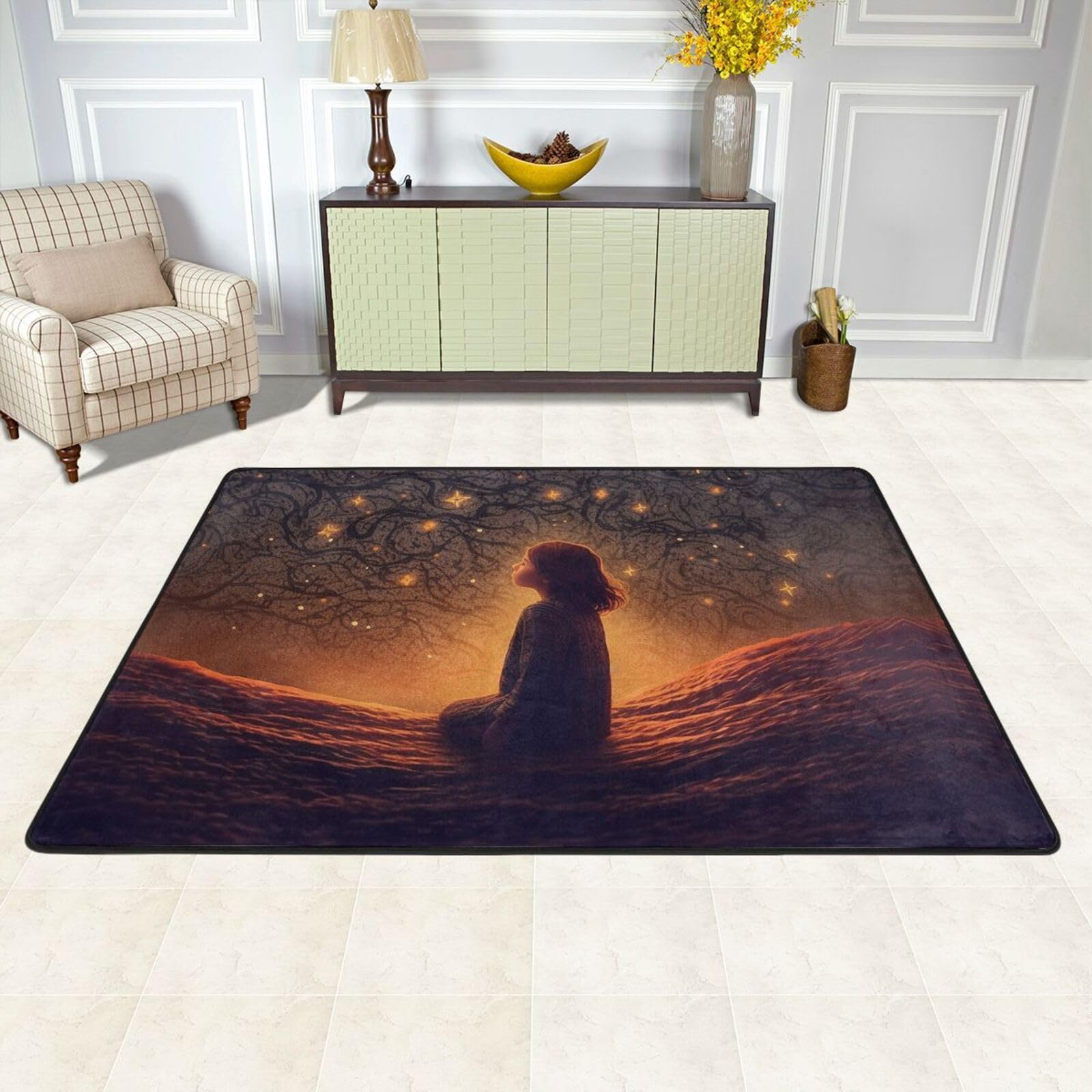 Tapis absorbant et lavable grand format 91x61 cm antidérapant pour une buanderie impeccable
