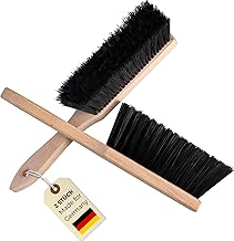 Hand Brush 2 x Hand Brush Hard Bristles Broom Brush Hand Brush Hand Brush Hand Sweeper for Garden & Outdoor Indoor Plastic Sweeping Brush Camping Set of 2 Beard Mop