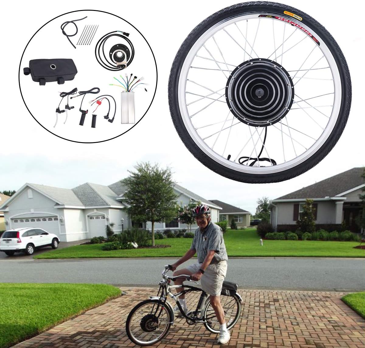 kit di conversione per biciclette elettriche