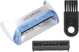 Substituir cabeça de barbeador lâmina cortador escova de cabelo aparador de barba peças de substituição cabeça pacote de substituição para cabeças de substituição barbeador elétrico folha limpa apto para Braun 20S