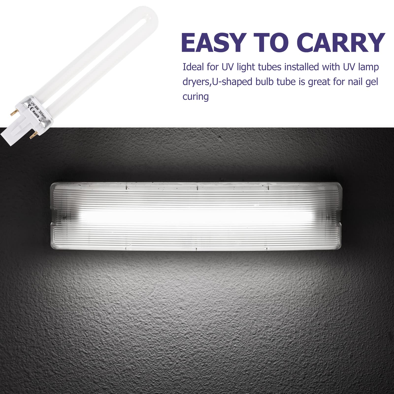 Sterilizzatore UV Per Acquario, Lampada UV Per Acquario Da 13W Con Timer Contro Alghe E Batteri, Luce UV Per Acquario Per Stagno, Piscina, Filtro, Cuccia Per Cani, Impermeabile, Per Casa E Cucina