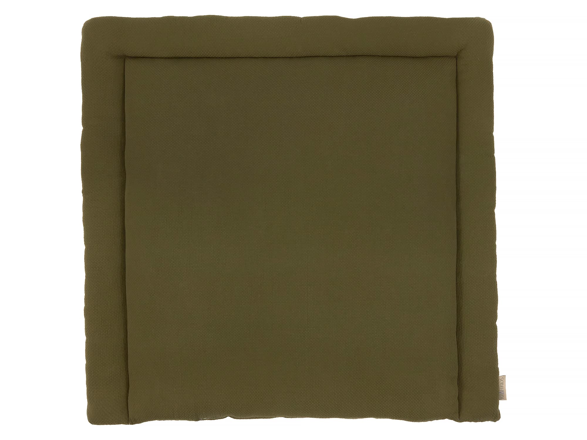 KraftKids Cambiador en doble crepé, color verde otoñal, 60 x 70 cm (ancho x profundidad), cojín cambiador