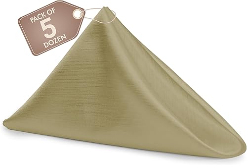 Miniatura 526 de Ultimate Textile -1 docena - Reversible Shantung Satin - Majestic - Servilletas de tela Majestic de 17 x 17 pulgadas color azul pizarra