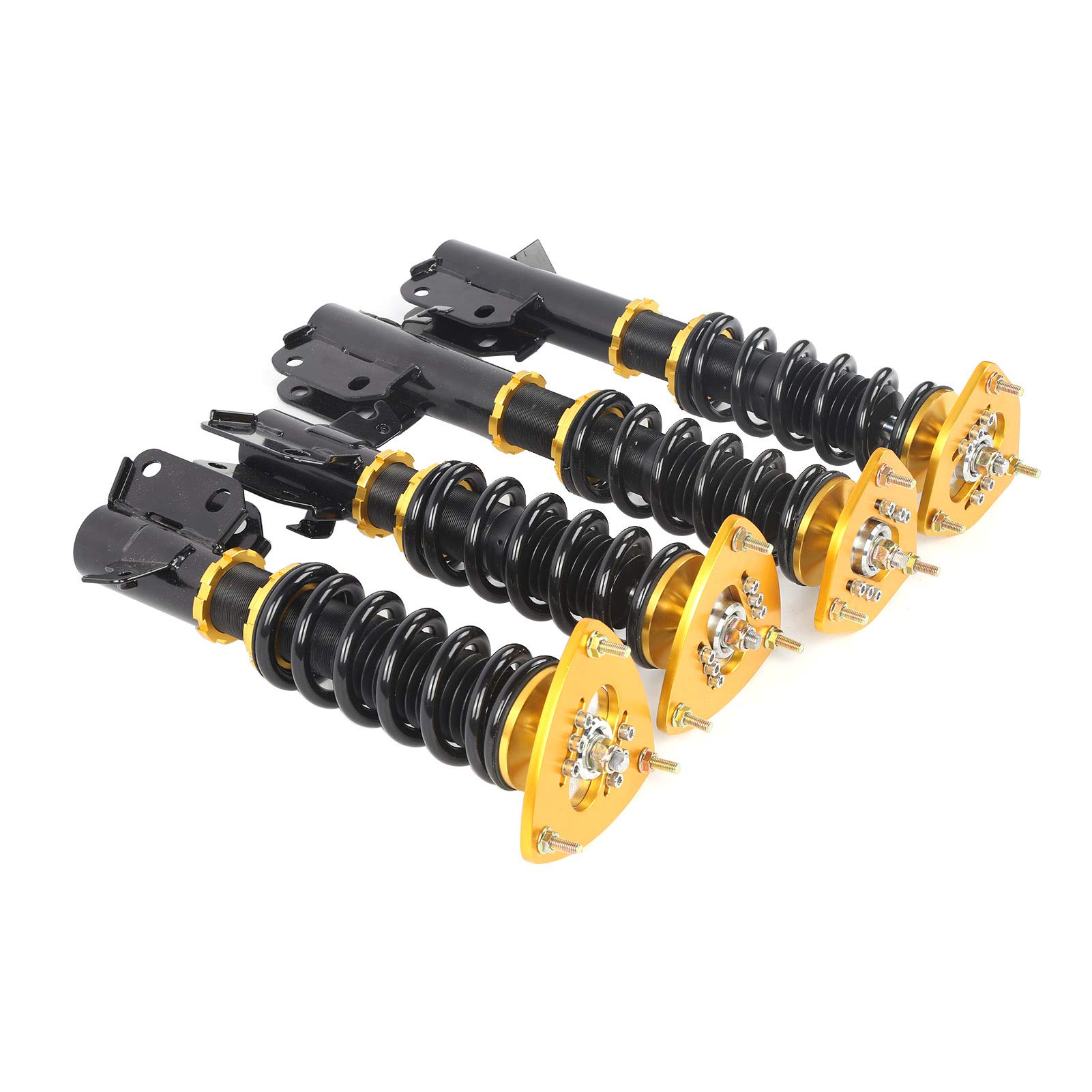 Amortyzatory Coilover z Regulowanym Amortyzatorem i Sprężynami o Dużej Wytrzymałości na Rozciąganie Oraz regulacją Wysokości, Odpowiednie na Każdy Tor, Drift codzienną jazdę