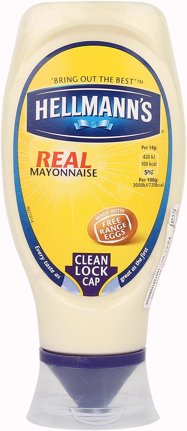 Real Mayonnaise Squeeze Bottle, 430ml