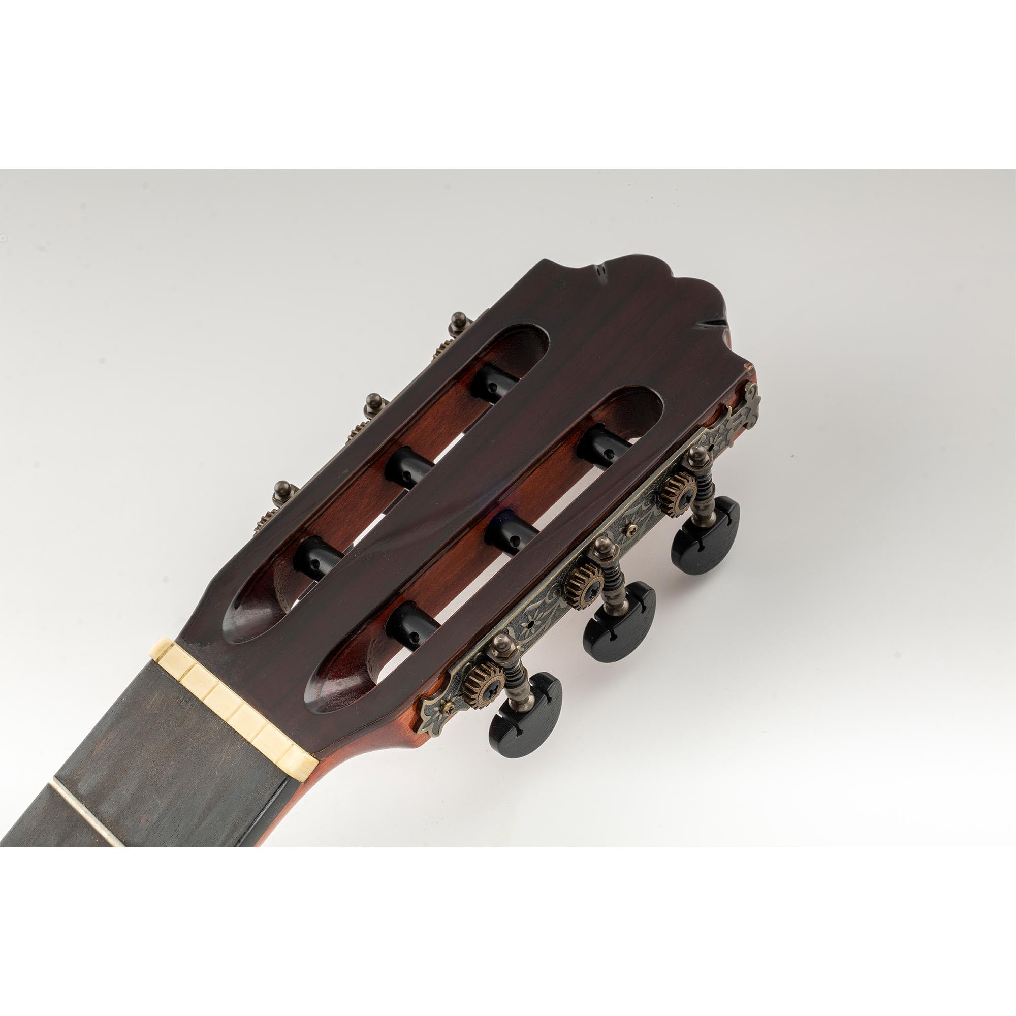 Musiclily Pro 3x3 Estilo Bouchet Clavijas de Afinación Clavijero de Repuesto para Guitarra Clásica, Latón Antiguo