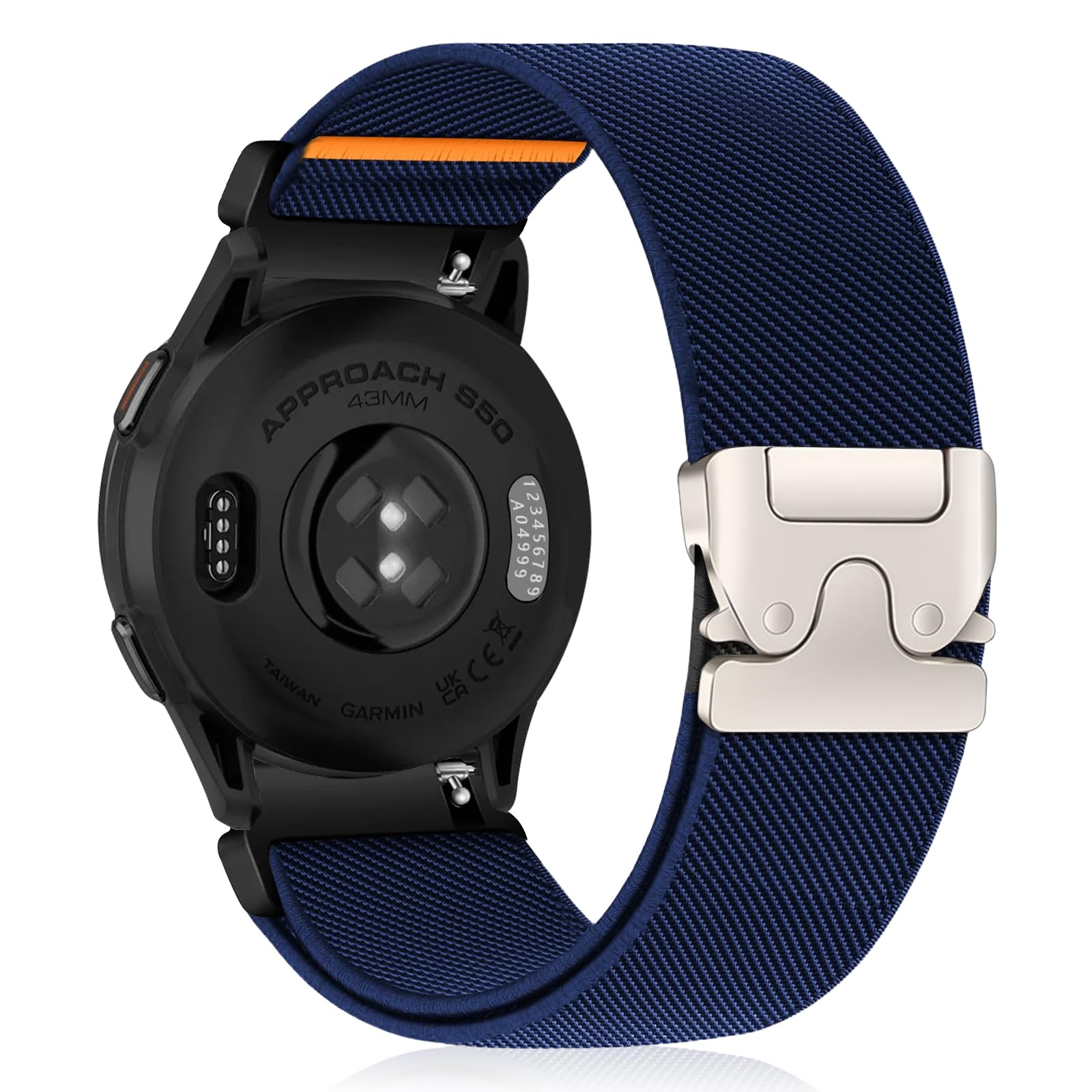 Amazon.co.jp: [ShinKin] 20mm 弾性ナイロンバンド Garmin Approach J1 