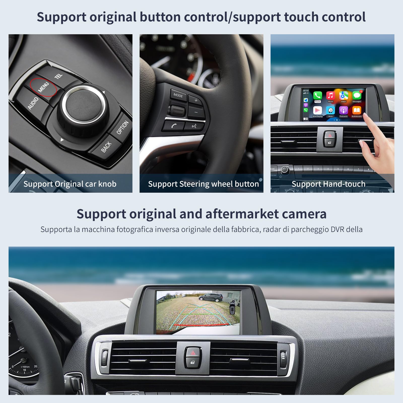 アクセサリー E2PLAYair android fow BMW アンドロイドインターフェース E2PLAY Air