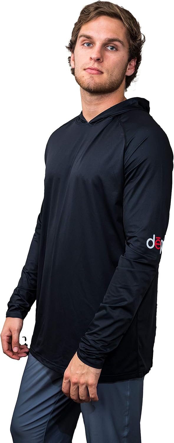 Cooling Sleep Hoodie & Attached Eye Mask for Women or Men - Proven Sleep Aid: Reduces Light, Noise & Temperature